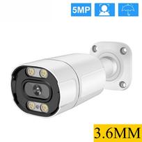 8MP/5MP/4MP/3MP Lauko POE IP Kamera Palaiko AI Veido Aptikimą Įmontuotas Mikrofonas Lauko Vandeniui Atsparus Metalinis Namų Saugumas 3MP POE Cam