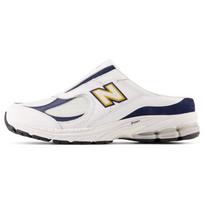 New Balance 2002R Mule White Navy Blue Unisex Sneakers M2002RMO 36