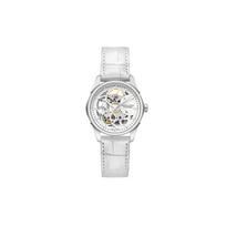 Hamilton Jazzmaster Automatinis Mechaninis Laikrodis Moteriški Laikrodžiai Baltas Plienas Juodas H32405811 Regular Watch Box,White Dial