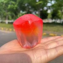 Toys Fake Food Squishy Pomegranate Squeeze Toy Super Clear Stress Relief Fidget Sensory Slow Rebound Calming Gadget Squeeze Toy
