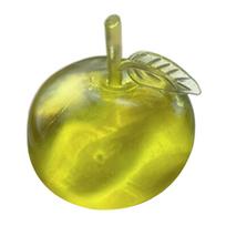 Kids  Childrens Green Apple Squishy Stress Relief Toy Handmade Soft TPR Squeeze Sensory Fidget Toy Portable Desktop Decor Gift Present For žalios obuolio spalvos