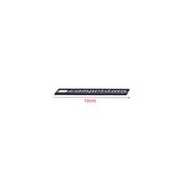 Car Side Emblem 3D Letters COMPETITION Rear Trunk Badge Logo Sticker for M1 M2 M3 M4 M5 M6 M7 M8 X3M X4M X5M X6M glossy black silver