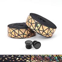 Gradient Sequin Road Bike Handlebar Tape - Wear-Resistant, Anti-Slip, Sweat-Absorbing Wrap beige