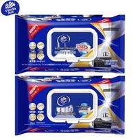 Vinda Kitchen Cleaning Wet Wipes gray