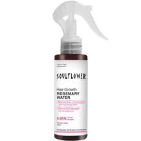 Soulflower Rosemary Water Spray for Hair Growth, Niacinamide & Mint. All Hair Types 100ml white