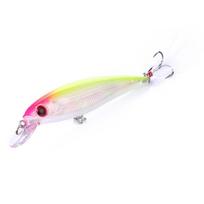1vnt Hengjia Minnow žvejybos masalas Bionic lydekos masalas vobleris 14g 11cm white
