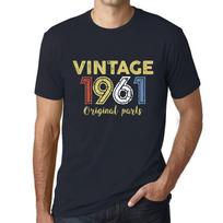 ULTRABASIC – Homme marškinėliai Graphique Vintage 1961 m XS tamsiai pilka spalva