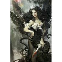 Diamond Painting Assassin Jane Doe Embroidery Diamond 5d Diamond Painting Full Drill 20X30CM black