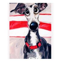 Visas 5D „Pasidaryk pats“ deimantinė tapyba Mielas šuns animacinis filmas Siuvinėjimas Kryželiu Namų dekoras Rankų darbo dovana 25x30cm
