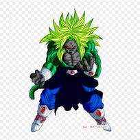 Pleistukai drabužiams, krepšiui, lygintuvu klijuojami šiluminiai lipdukai, Broly Vegeta raštas, skalbiami, šilumos perdavimo black