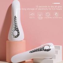 1PCS Nail Enhancement Hand-held Light Therapy Lamp Rechargeable Portable Black Hand Fast Drying Wireless Dryer Household UV Baking Lamp balta