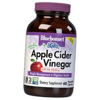 Ekologiškas obuolių sidro actas, Bluebonnet Nutrition 60 daržovių kepurėlių (72393013) 60vcaps