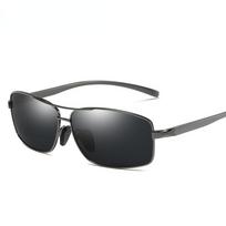 Coloured Polarized Sunglasses For Men Women Vintage Rectangle Sun Glasses Luxury Brand Designer Driving Shades Eyewear Uv400 white