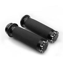 Universalus motociklas 1 ;“; 25MM Juodo Chromo Vairo Rankenos Rankenos Vairo Juosta Harley Sportster Dyna Softail Touring juoda