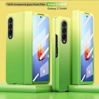 Skirtas Samsung Galaxy Z Fold 4 lankstų telefono dėklas, sulankstomas 2 sulankstomas 3 sulankstomas 4 dėklas, gradientas, ypač plonas, apsaugantis nuo kritimo dangtelis su grūdinto stiklo plėvele For Galaxy Z Fold 4