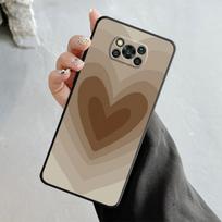 Dėklas, skirtas Xiaomi Poco X3 Nfc X4pro M3 C40, skirtas Mi 12 11 10 10t 8 Note10 Lite 11ultra 11t F1 Fashion Brown Love Wood Grain Texture For Mi Note 10 Lite gray