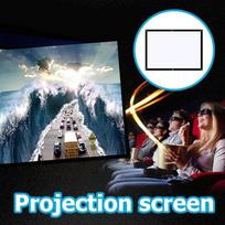 Biuro vaizdo projektoriaus ekranas verslo namų kinas 60 inch