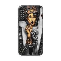 Skeleton Skull Dėklas, skirtas Samsung A51 A52 Dėklas, skirtas Galaxy A71 A50 A12 A70 A72 A21S A32 A31 A40 A41 A22 A30 A70e dangtelis A 12 52 Etui Samsung A12 gray