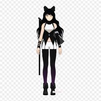 Blake Belladonna Apranga Kostiumas Blake Belladonna Lyginamas Šilumos Perdavimo Spausdinimo Vinilo Pleistrai Lipdukas Drabužiams Pasidaryk pats Aplikacijos Plaunami Pleistrai gray