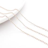 2MM Copper Handmade Link Chains Bulk Necklace Chain Bracelet Findings For Jewelry Making DIY Accessories