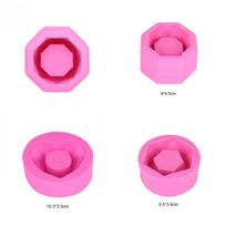 Silicone Succulent Plant Flower Pot Mold Candle Holder Resin Craft Making Tools