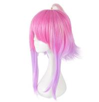 Anime Short Wig Cosplay Division Rap Battle Hypnosis MIC Amemura Ramuda Costume Men Women Heat Resistant Synthetic Hair Wigs One Size rožinė