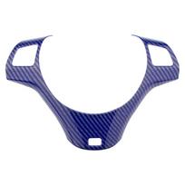 Automobilio vairo panelės apdailos dangtelio apdailos lipdukas BMW 1 3 serijai E87 E90 E92 E93 2005 - 2012 sidabras