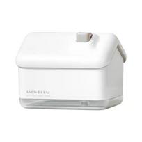 300ml Usb Ultrasonic Air Humidifier Snow House Mist Maker Fogger With Colorful Led Light Mini Heavy Fog Car Aroma Diffuser USB Cable white
