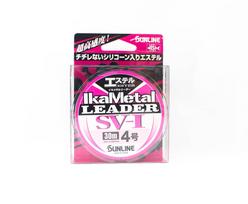 Sunline Ester Leader Ika Metal SV-1 Pink 30m #4 16lb 0.33mm (7983) rožinė