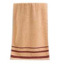 Great Bath Towel Strong Water Absorption Wipe Hands Fluffy Texture Pure Cotton Face Hand Towel for School beige