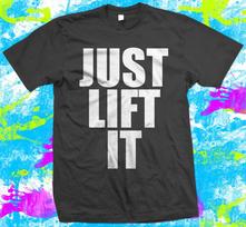 Lift It Only ness Weightlifting Unisex T-shirt S