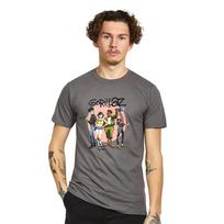 Gorillaz Grupės Apskritimo Kilimas Anglies Pilkos spalvos Unisex Marškinėliai XL gray