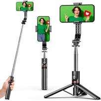 44 colių „selfie Stick“ telefono trikojis su belaidžiu nuotoliniu ištraukiamu išmaniojo telefono trikojo stovu 360 pasukamu L13