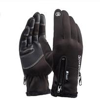 Motociklas Dviratis Dviratis Pirštinės Žiemos Šiltos Pirštinės Neperšlampamos Neslyst Lauko Sportas Slidinėjimo Alpinizmo Pirštinės Jutiklinis ekranas M/L/XL Dydis L juoda