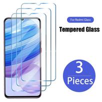 3PCS/Tempered Glass for Redmi Note 9 10 Pro 9S 9T 10 Screen Protector for Xiaomi Redmi 9 9T 9A 9AT 9C NFC Glass iPhone 15 plus gryna