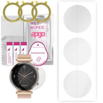 3x apgo Hidrogelio ekrano apsauga Huawei Watch GT 2 42mm, Hidrogelio plėvelė, su pozicionavimo sluoksniu, lengvas montavimas