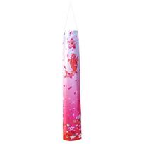 Hanging Ornament Exquisite Pattern Wear Resistant Fabric Fish Windsock Banners Hanging Flag Streamer Party Supplies 25cm A pink