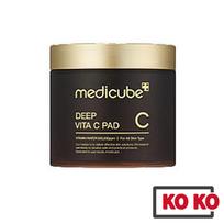 [Medicube] Deep Vita C diskeliai, 70 vnt. / Šviesinantis tamsias dėmes 70 pads black