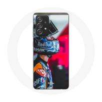 Case - Maniacase - Samsung Galaxy A52 - Miguel Oliveira Moto GP - Soft - Black juoda