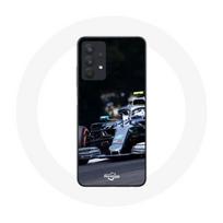 Case - Maniacase - Samsung Galaxy A32 5G - Formula 1 Valtteri Bottas - Black - Soft juoda