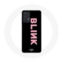 Case - Maniacase - Samsung Galaxy A32 5G - Fandom Blackpink - Pink Logo - Soft juoda