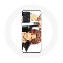 Maniacase Case for Samsung Galaxy A32 5G Shanks One Piece Manga Poster juoda