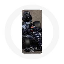 Coque pour Xiaomi Redmi Note 11s 5G Formule 1 Yuki Tsunoda pilote automobile de F1 Bleu mėlyna