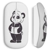 Souris Sans Fil Cute panda black white art
