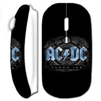 Souris Sans Fil Acdc Logo Blanc