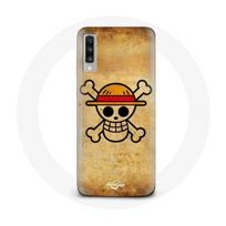 Coque Samsung Galaxy A70 One Piece Manga Tete de Mort