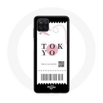 Coque Samsung Galaxy A12 Billet d'avion tokyo