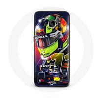 Coque pour Samsung Galaxy S7 Edge Formule 1 Sergio Pérez Pilote automobile F1