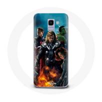 Coque pour Samsung Galaxy A8 2018 Avengers film de super héros