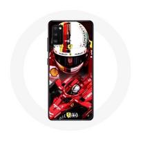 Coque pour Samsung Galaxy S20 plus Formule 1 Sebastian Vettel F1 Rouge